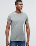 Asos T-shirt With Logo And Crew Neck In Green - Ball Green Marl