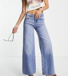 Reclaimed Vintage Inspired Low Rise Baggy Jean In Blue