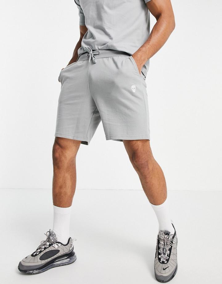 Bolongaro Trevor Washed Sweat Shorts-blues