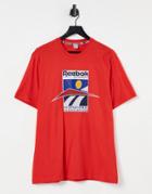 Reebok Cl International Sport T-shirt In Red