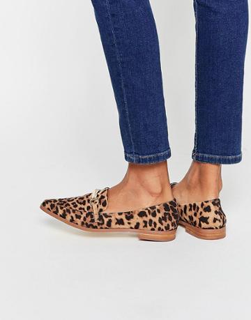 Asos Mysterious Pointed Loafers - Multi
