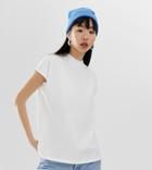 Weekday Prime T-shirt In White - White