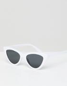 Stradivarius Cateye Sunglasses - White