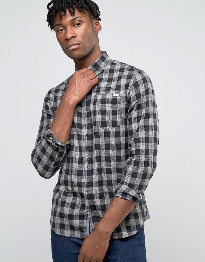 Jack & Jones Checked Shirt - Black
