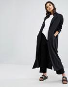 Adpt Pete Long Coat - Black