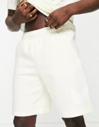 Nike Club Shorts In Cream-white
