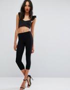 Asos Over The Knee Leggings - Black