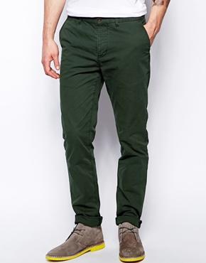Asos Slim Chinos - Dark Green
