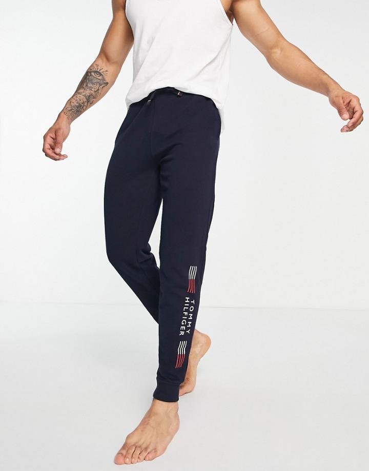 Tommy Hilfiger Loungewear Sweatpants In Navy - Part Of A Set