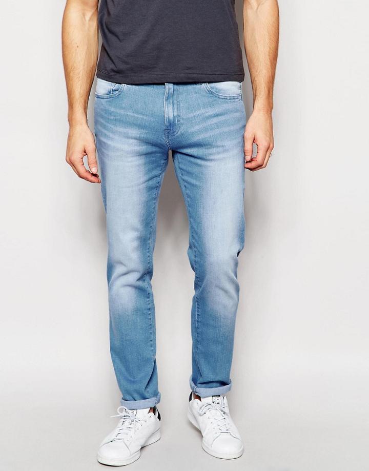 Waven Jeans Verner Stretch Skinny Fit Sky Blue - Sky Blue