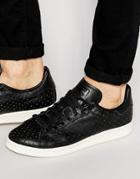 Adidas Originals Stan Smith Perforated Sneakers S75077 - Black