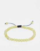 Bolongaro Trevor Stone Beaded Bracelet In Yellow