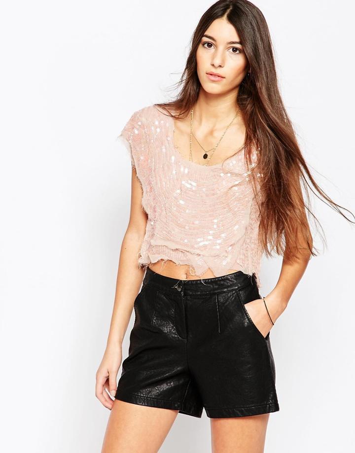 Raga Sweet Nostalia Crop Top - Pink
