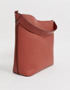 Asos Design Oversized Structured Shopper Bag With Contrast Detail - Multi