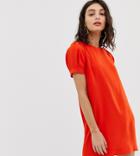 River Island Swing Dress In Red - Red