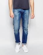 Lee Jeans Daren Stretch Slim Fit Authentic Blue - Authentic Blue