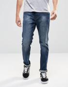 Esprit Slim Fit Jeans - Blue Dark Wash