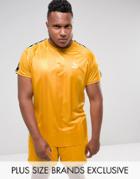 Puma Plus Retro Football T-shirt In Yellow Exclusive To Asos 57657801 - Yellow