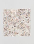 Gianni Feraud Liberty Print Adelajda Star Pocket Square - Cream