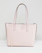 Bershka Pastal Shopper Bag - Pink