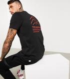 The North Face Peaks T-shirt In Black Exclusive At Asos