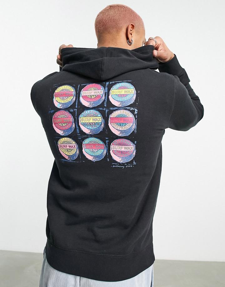 Billabong Pop Wax Hoodie In Black
