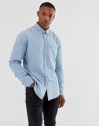 New Look Regular Fit Denim Shirt In Blue Wash