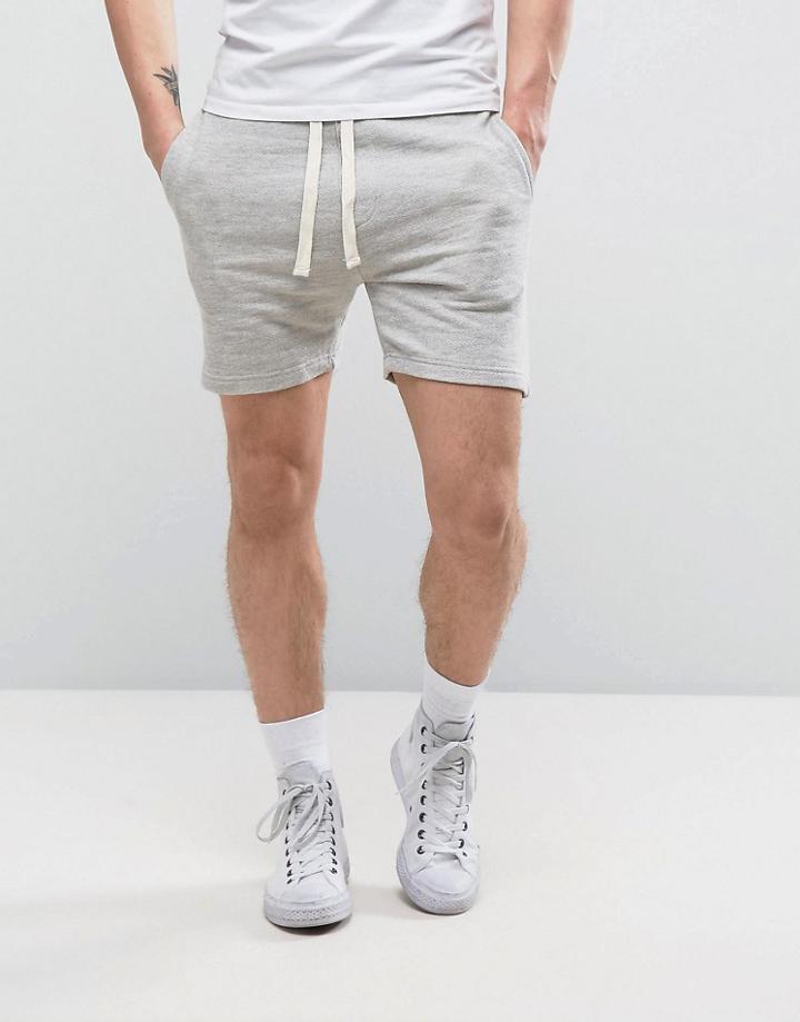 Another Influence Herringbone Short - Gray