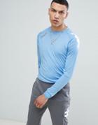 Kappa Veneto Long Sleeve Sport Top - Blue