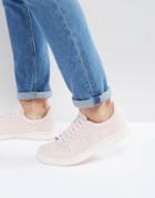 Fred Perry B721 Brushed Cotton Sneakers Pink - Pink