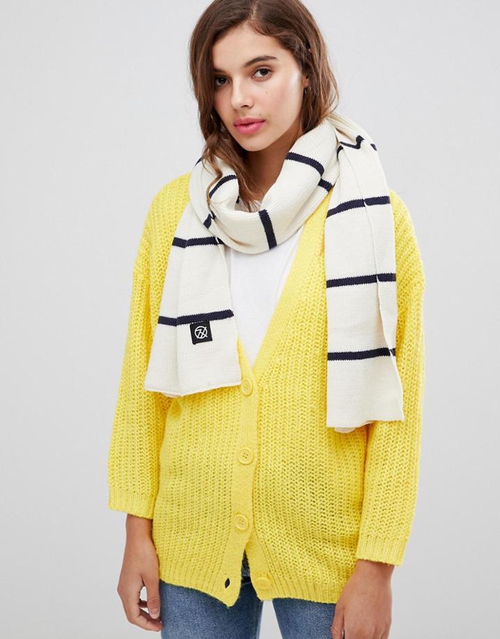 7x Knitted Scarf - Beige