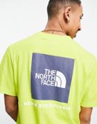 The North Face Box Nse T-shirt In Green