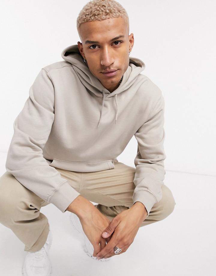 Weekday Standard Hoodie In Beige - Part Of A Set-neutral