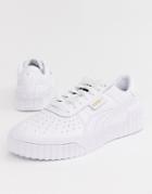 Puma Cali Triple White Sneakers - White
