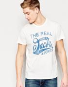 Jack & Jones T-shirt With Classic Logo Print - White