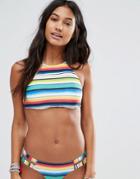 Billabong Reversible Rise And Shine Bikini Top - Multi