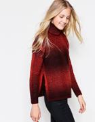 Only Akeleje Long Sleeve Roll Neck Sweater - Red