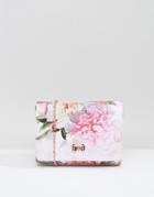 Ted Baker Massie Painted Posie Bow Detail Clutch - Multi