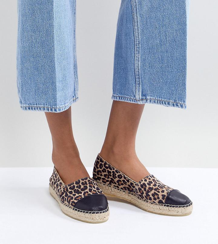 Park Lane Suede Toe Cap Espadrilles - Multi