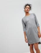 Moss Copenhagen Sweater Dress - Gray