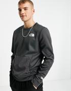 The North Face Mountain Athletic Sweatshirt In Gray-grey