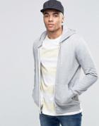 Brave Soul Basic Hoodie - Gray