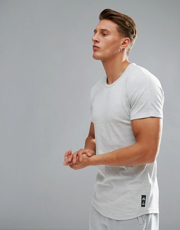 Adidas X Reigning Champ Jersey T-shirt In Gray Br3462 - Gray