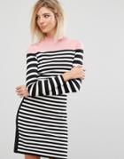 Sonia By Sonia Rykiel Stripe Knit Dress - Multi