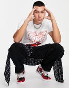 Asos Design T-shirt With Cherry Coke Print In White