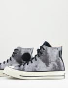 Converse Chuck 70 Hi Gore-tex Graphic Print Sneakers In Ash Stone-gray