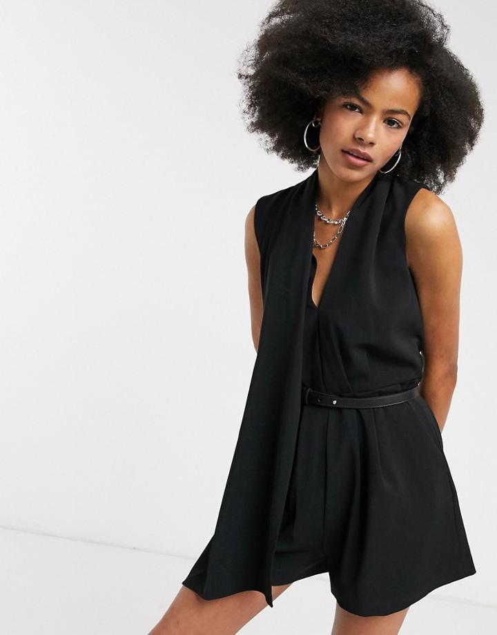 Allsaints Ivy Romper-black