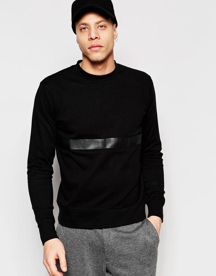 Wood Wood Troy Sweatshirt - Black