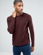 Only & Sons Knitted Sweater - Red
