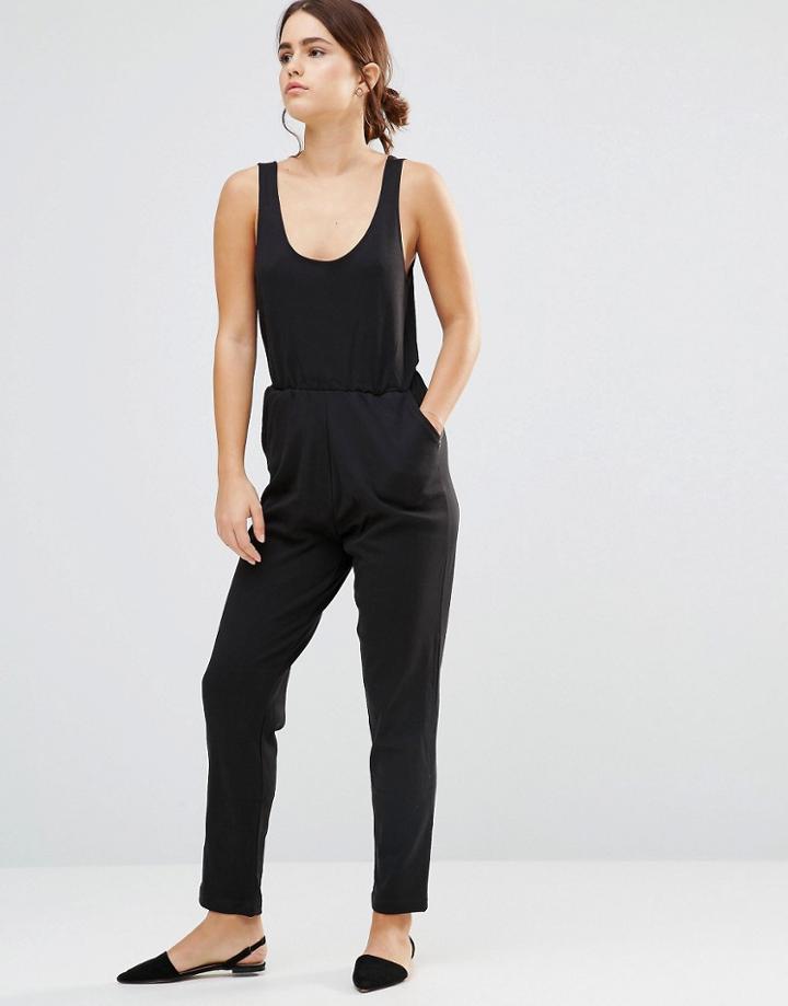 Uncivilised Dark Wave Jumpsuit - Black